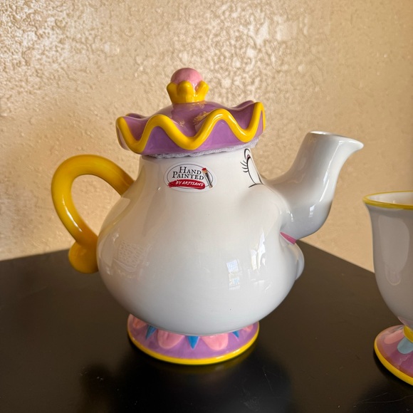 Disney chip and Mrs.Potts tea set - Picture 2 of 10